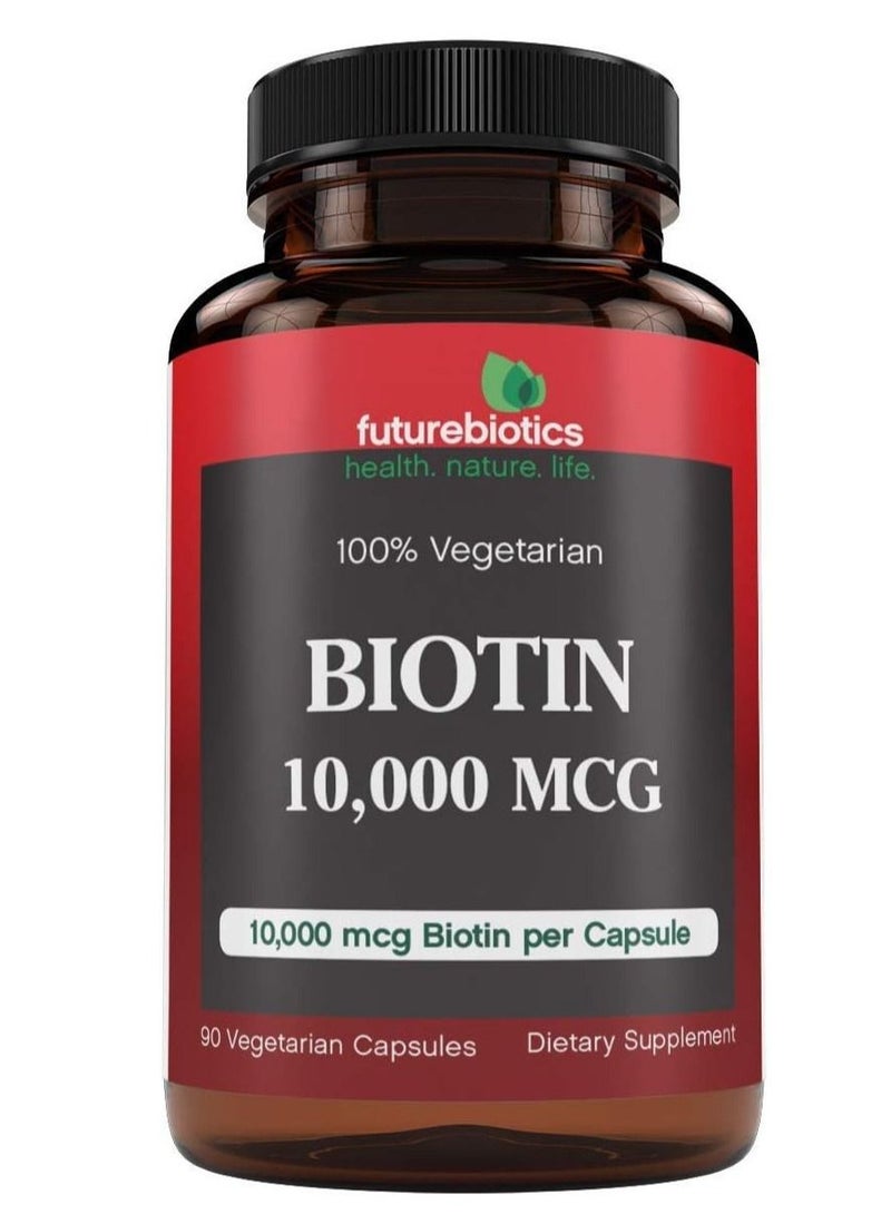فيوتشر بايوتكس البيوتين 10000 ميكروجرام 90 كبسولة نباتية - Image 1