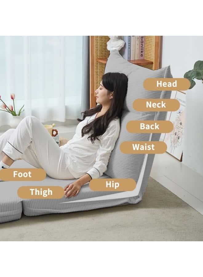 GGEROU Multilevel Adjustable Lazy Sofa for Living Room Comfortable Tatami Style Single Chair - Image 5