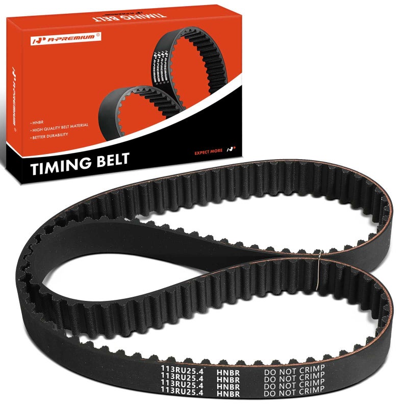 A-Premium حزام توقيت المحرك APremium متوافق مع هيونداي إيلانتر 1999-2012 توكسون 2005-2009 تيبورون 1997-2001 2003-2008 كيا سول 2010-2011 سبكترا 2004-2009 سبكترا5 2005-2009 سبورتاج 20L
