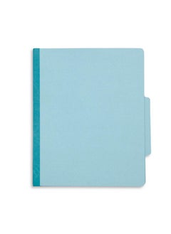 Blue Summit Supplies Light Blue Classification Folders 3 Dividers Letter Size With 2 Inch Tyvek Expansions 8 Section 10 Pack  - Image 4