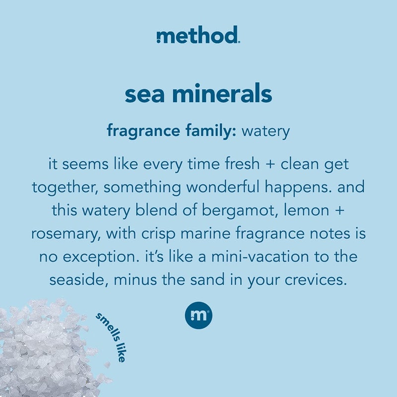 Method Gel Hand Soap, Sea Minerals, 12 fl oz (Pack of 3) - Image 3