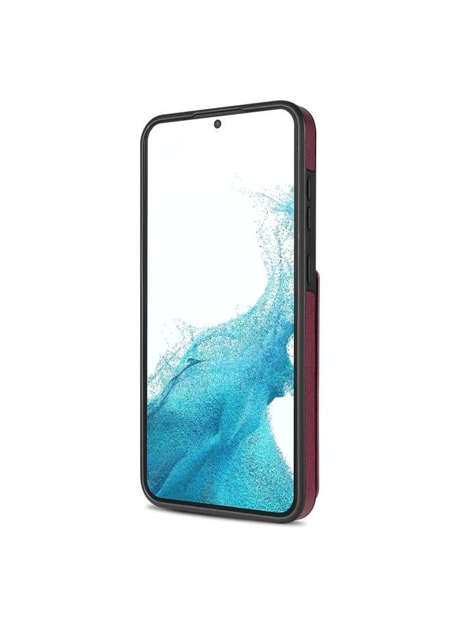 اس-توب جراب لهاتف Samsung Galaxy S21 5G، جراب هاتف Magsafe بملمس جلدي وحقيبة بطاقات قابلة للفصل - Image 3