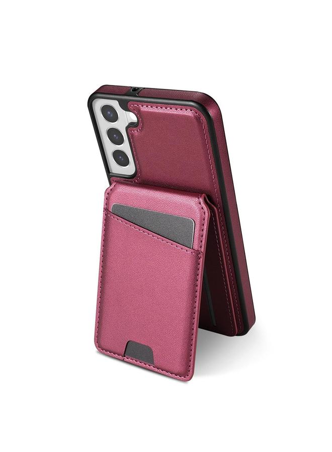 اس-توب جراب لهاتف Samsung Galaxy S21 5G، جراب هاتف Magsafe بملمس جلدي وحقيبة بطاقات قابلة للفصل - Image 4