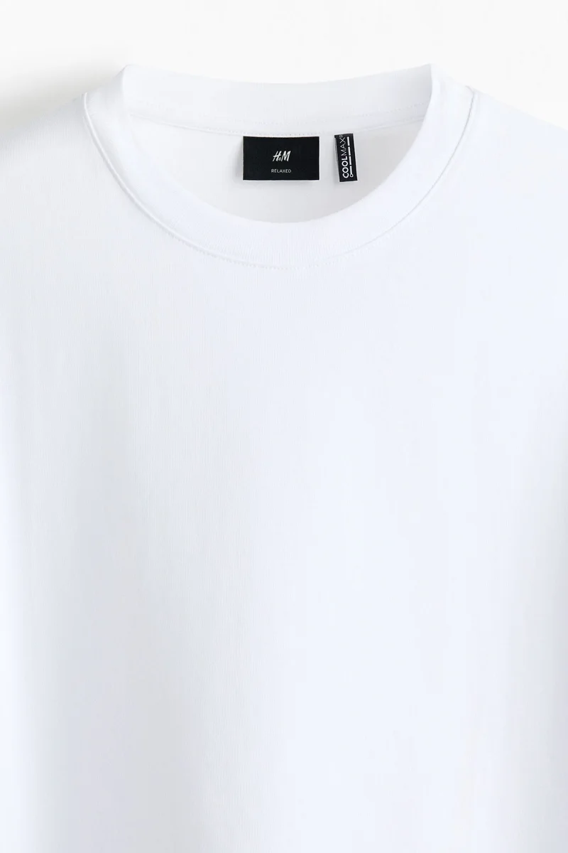 H&M  COOLMAX® Relaxed Fit T-shirt for Men | Best Price UAE