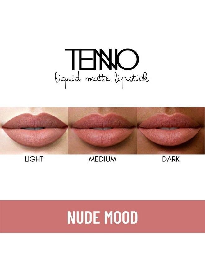 Tenno - Mini Ice Candy Non Trasfer Liquid Lipstick Matte Finish 16 Hrs Stay Multicolor 16Ml (Pack Of 4) (Lsc1) - Image 1