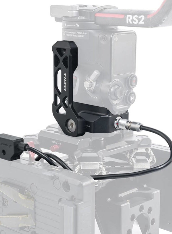 Tilta لوحة قاعدة مزود الطاقة لجهاز DJI Ronin متوافقة مع RS 3 PRO / RS2 جيمبال | حل طاقة خارجي لـ RS2، مع حامل أمان مرفق | TGA-PBP - Image 2