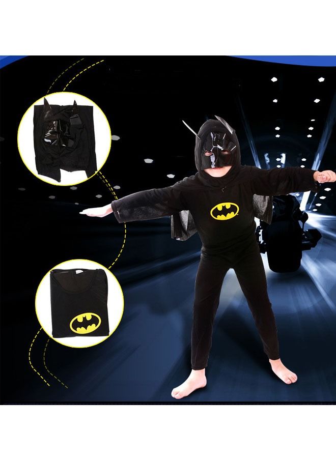 Superhero Batman Breathable Comfortable Themed Party Fancy Dress Cosplay Costume - Image 3
