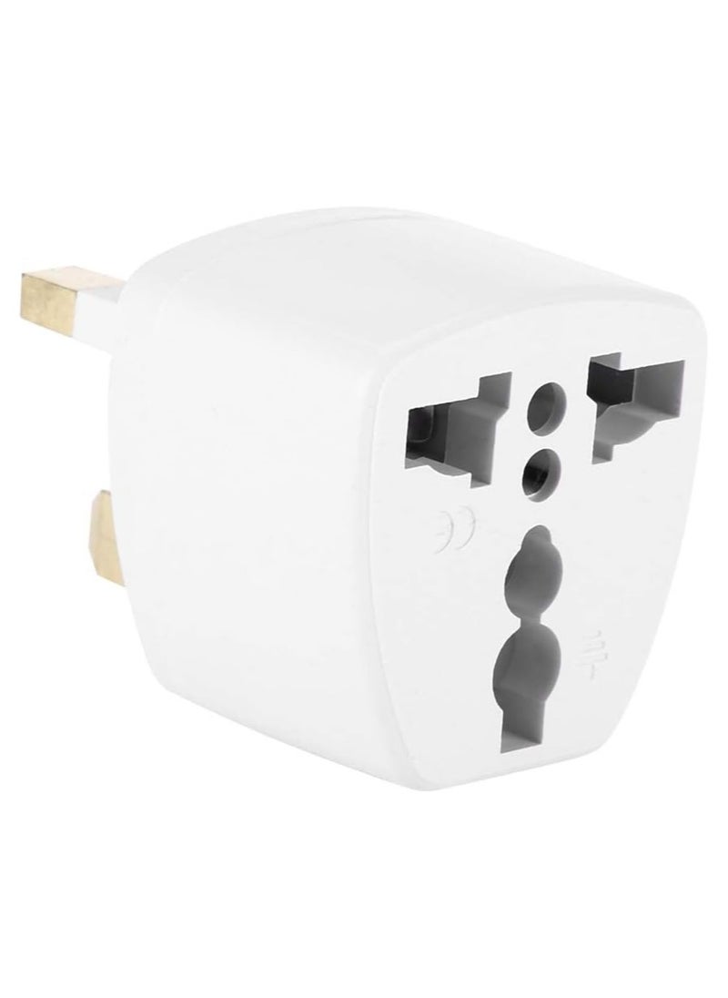 Generic - 3 Pcs Universal travel Plug Adapter, 3 Pin Power Plug Adapter for AU/UK/EU/US Plug Converter - Image 1