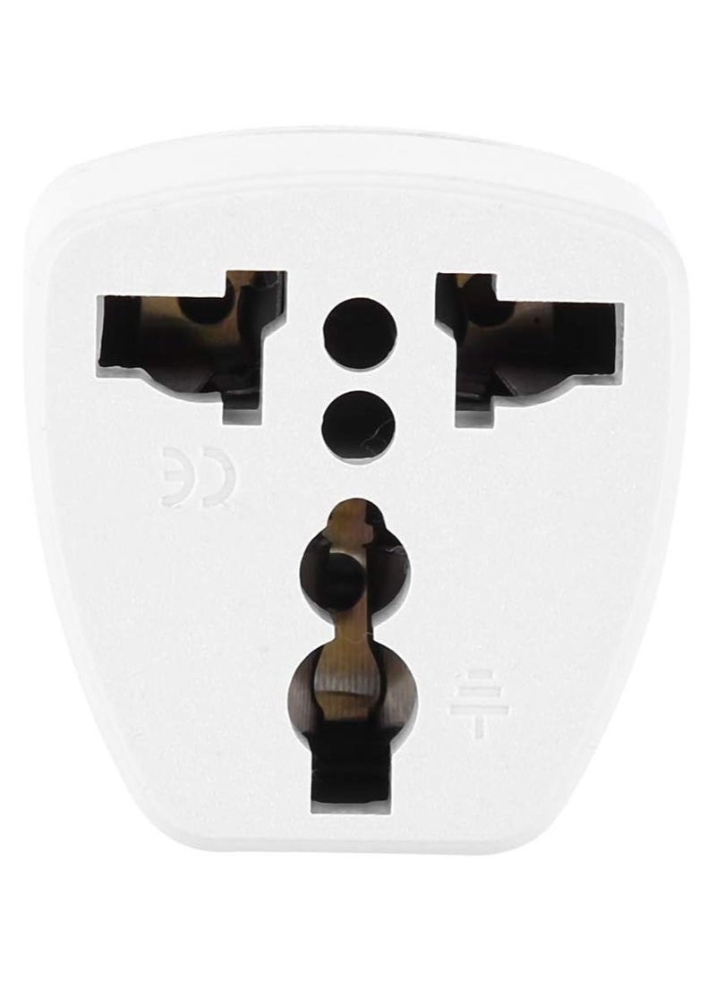 Generic - 3 Pcs Universal travel Plug Adapter, 3 Pin Power Plug Adapter for AU/UK/EU/US Plug Converter - Image 1