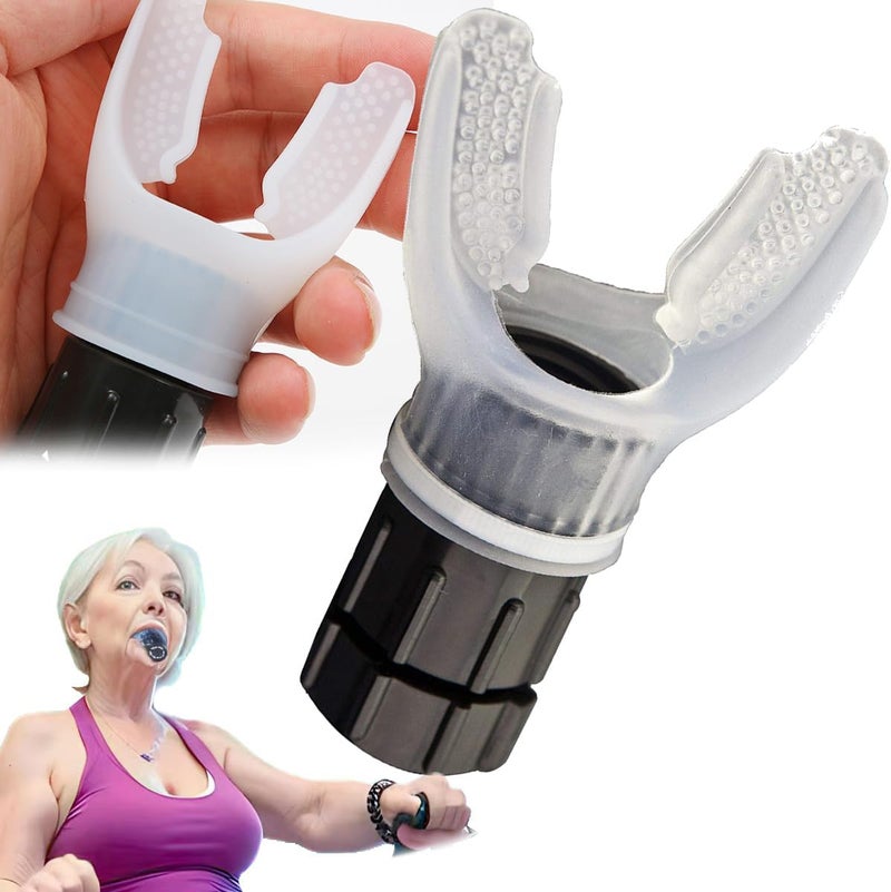 VEZE Breathing Fitness Exerciser Device Breathing Exerciser Breathing Expander Breathe Easier with Stronger Suitable and Adjustable for All - Image 1