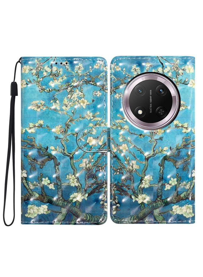 S-TOP Case For Honor X9c 5G 3D Pattern Leather Phone Case - Image 1