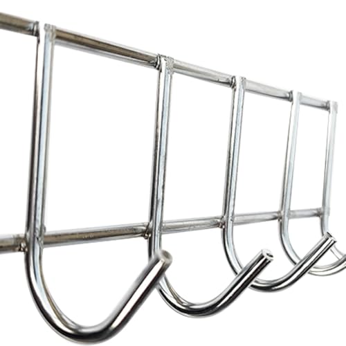 NOHUNT® Steels Wall Mounted Spoon Stand Holder Ladle Hook Multi-Level Hook Rail (12 Hooks) 1pc - Image 5