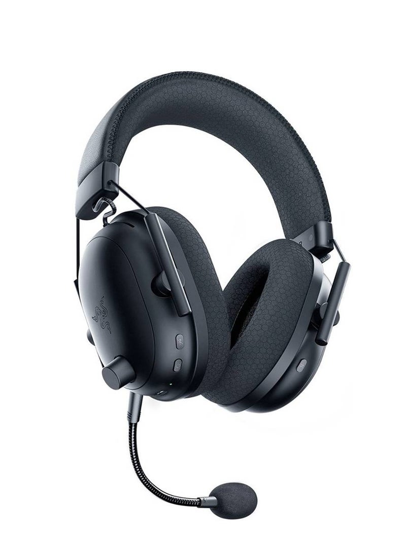RAZER BlackShark V2 Pro 2023 Edition Gaming Headphones, TriForce Titanium 50mm Drivers, Unidirectional Pick-Up Pattern, THX Spatial Audio, 2.4GHz BT5.2 Connectivity, Black | RZ04-04530100-R3M1 - Image 5