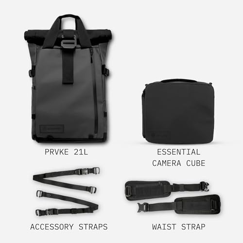 WANDRD PRVKE 21L, V3 Photography Bundle: Weather-Resistant Travel & Camera Backpack with Laptop Sleeve, Quick Side Access, Clamshell Opening – Ideal Photography & Travel Bag - Image 2