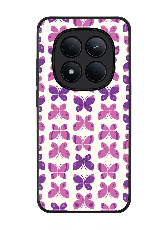 For Xiaomi Redmi Note 15 Pro 5G Case,Slim fit Camera Protection, Shockproof Thin Phone cover  - Sweet Butterfly