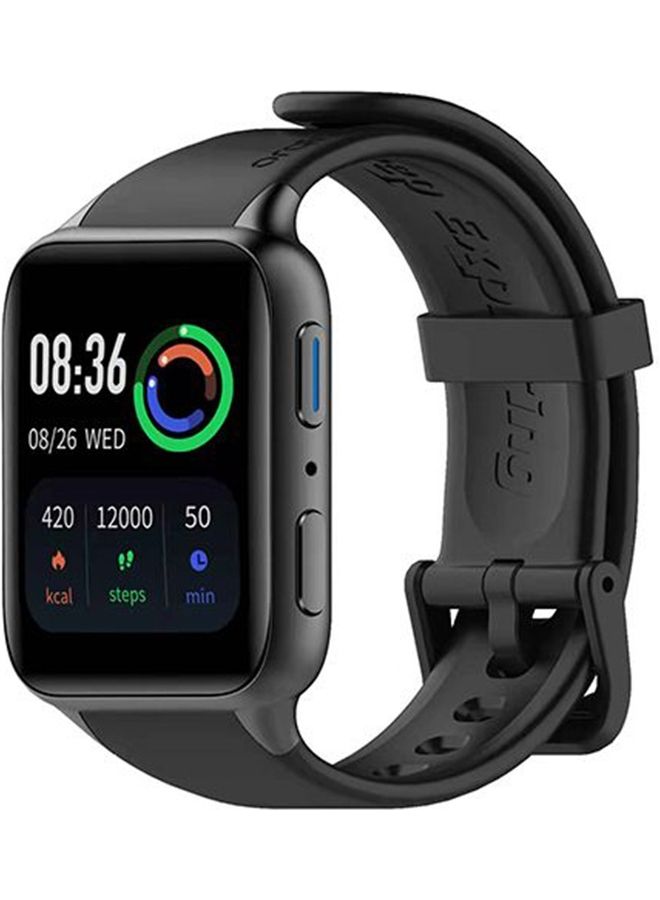 Oraimo 300 mAh Watch 2 Plus Smartwatch 1.69 Inch Bluetooth Calling Black - Image 2