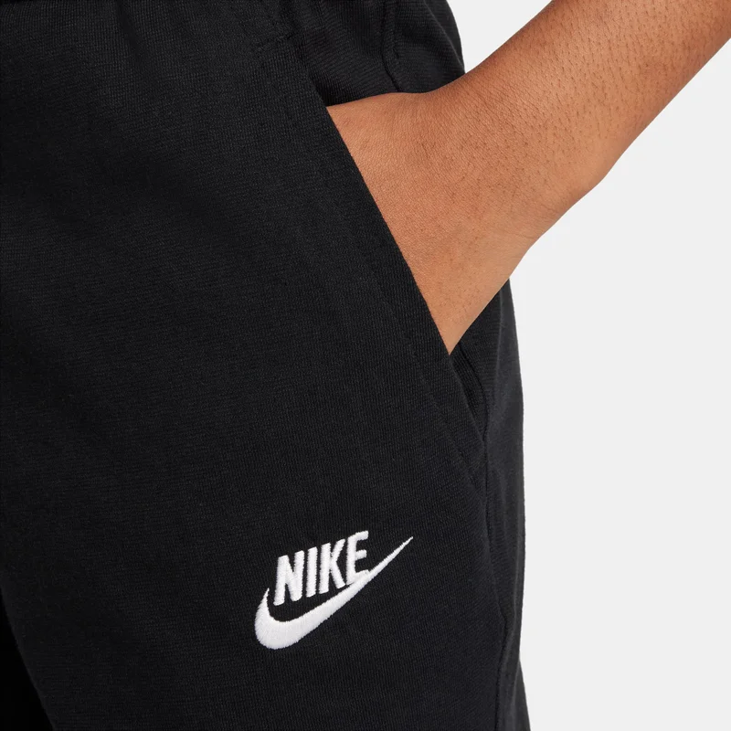 Nike Black Kids' Sportswear Club Knit Shorts (Older Kids)  | Best Price UAE