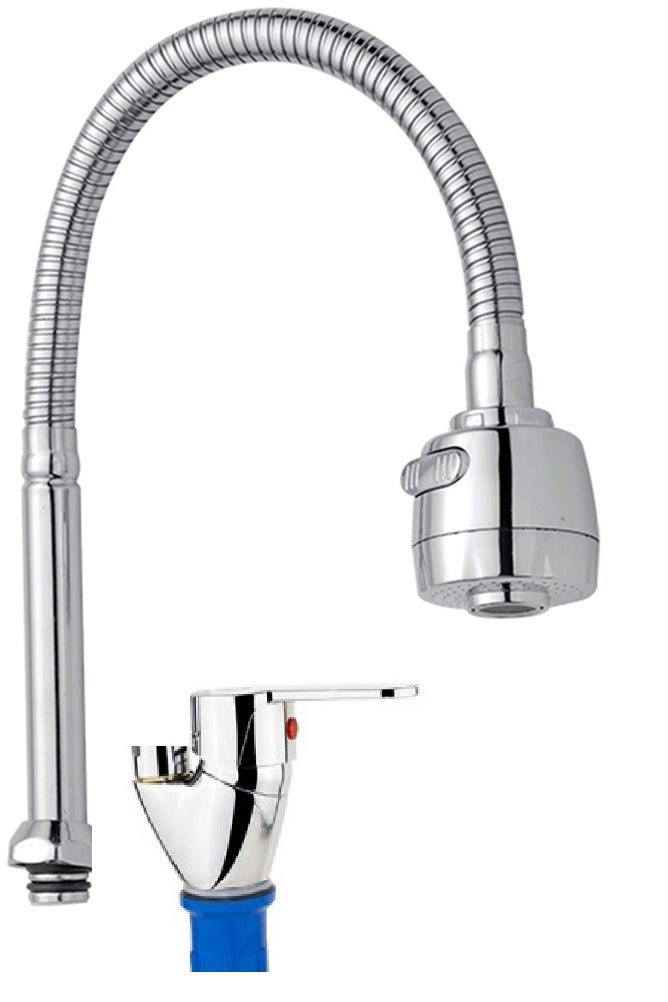 Brass kitchen mixer - Image 2