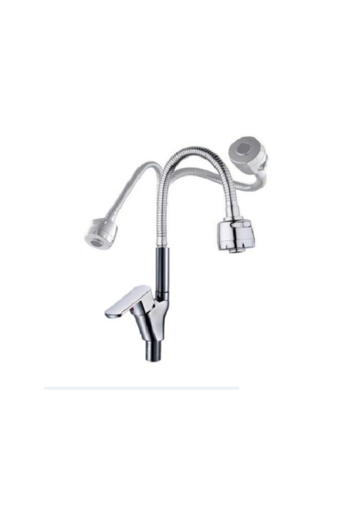 Brass kitchen mixer - Image 1