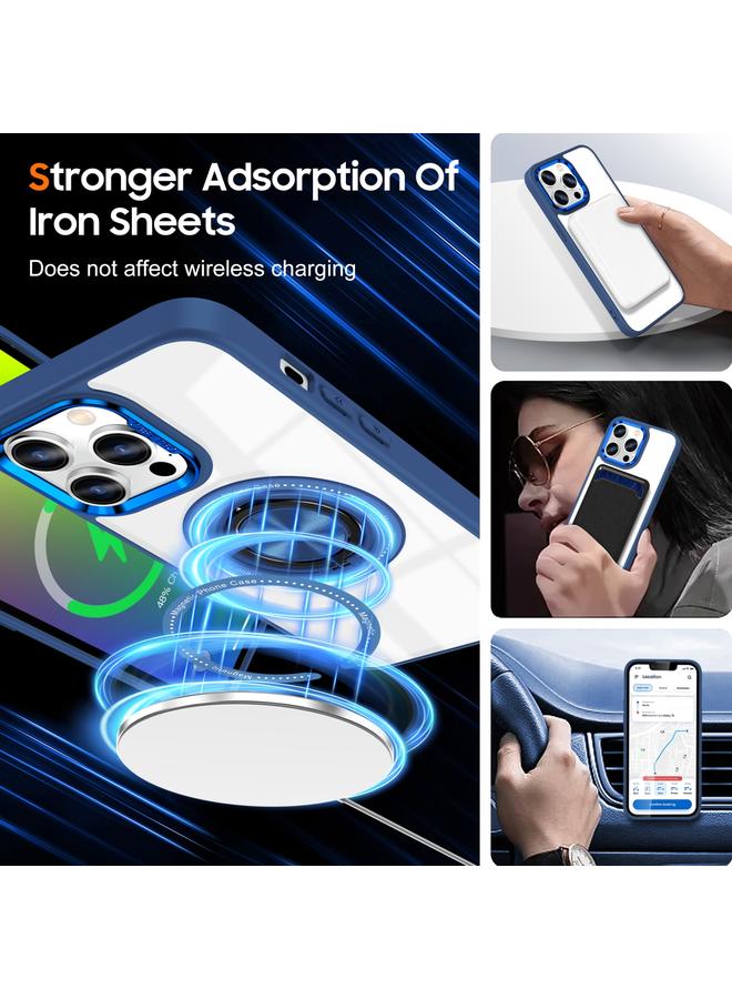 اس-توب جراب لهاتف iPhone 15 Pro Max مزود بحلقة دوارة مغناطيسية - Image 4