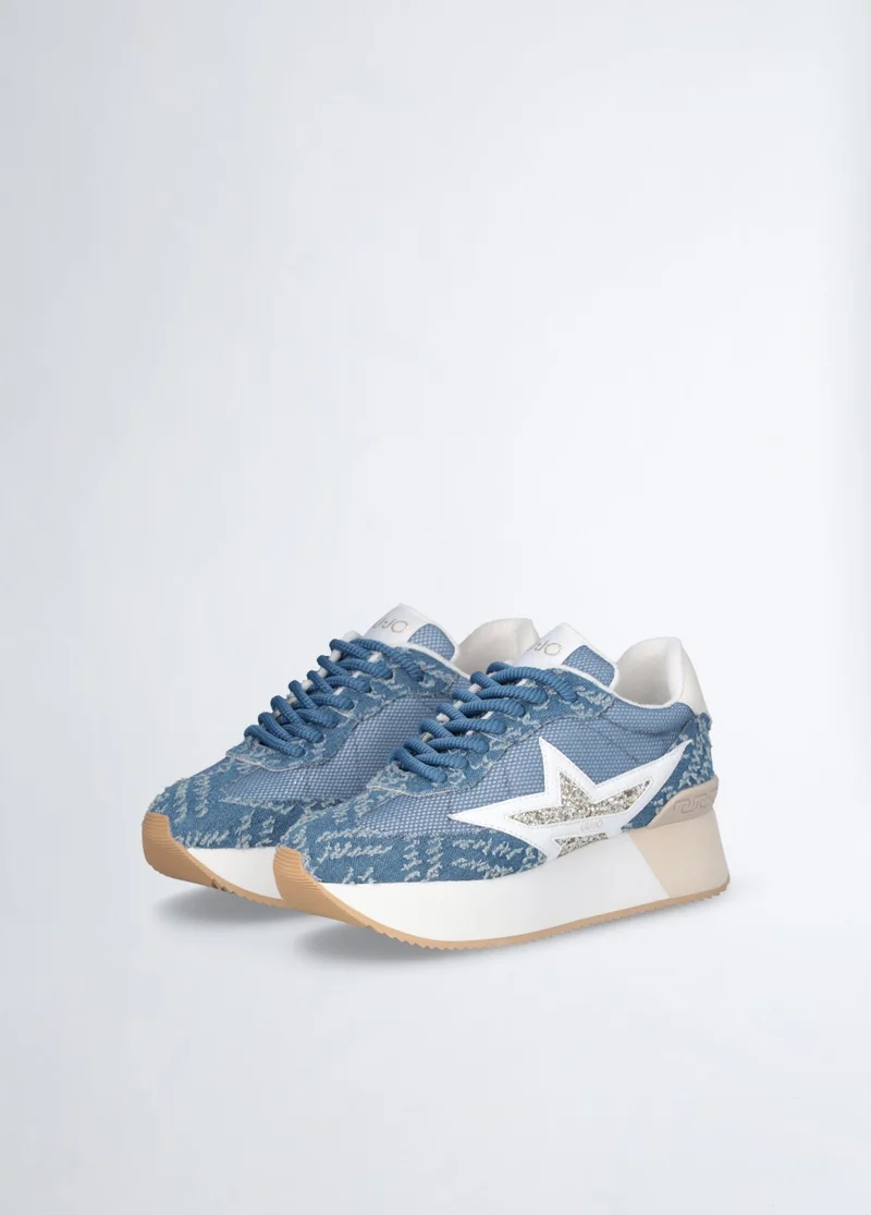 Liu Jo Denim platform sneakers
