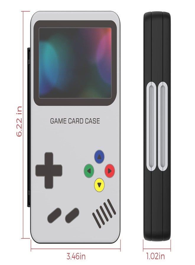 HEIYING Game Storage Protective Case for Switch & Switch OLED Game Card, Custom Pattern Switch Lite Game Card Storage with 48 Game Card Slots and 24 Micro SD Card Slots. - Image 5