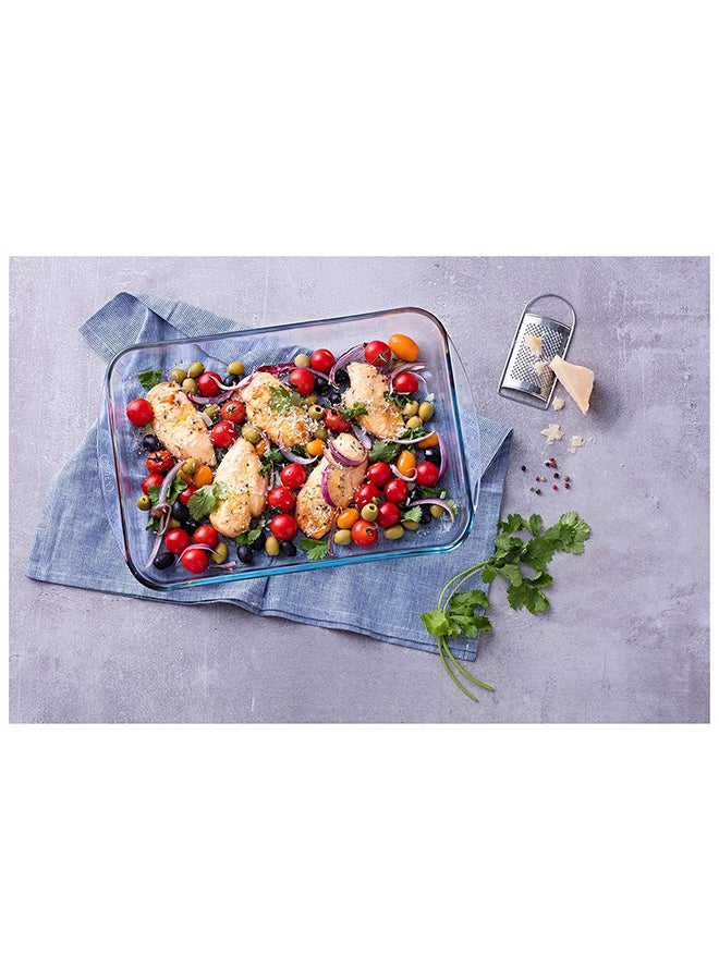 Pyrex Essentials Rectangular Roaster Set of 2  (3.7L+2.6L) – Versatile and Durable Kitchen Essential - Image 3