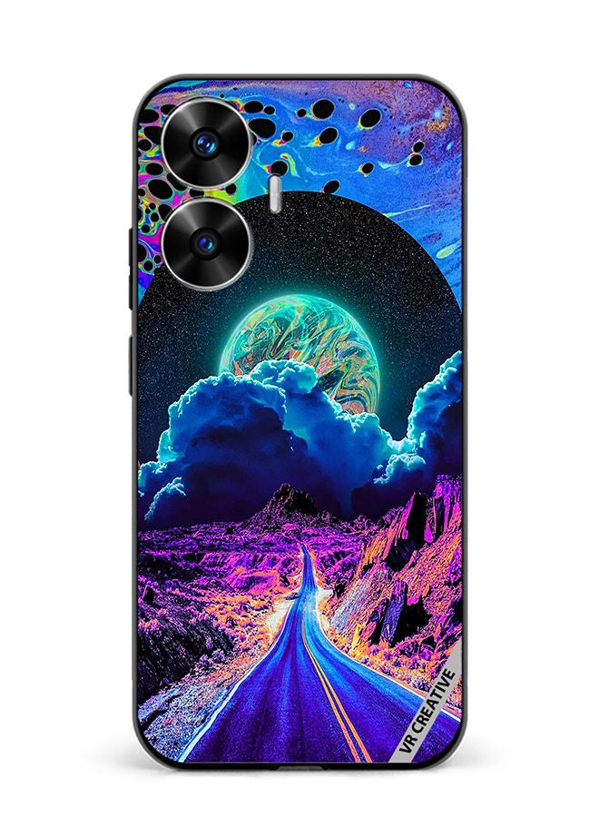 VR CREATIVE Protective Case Cover For Realme C55 Design Multicolour - Image 1