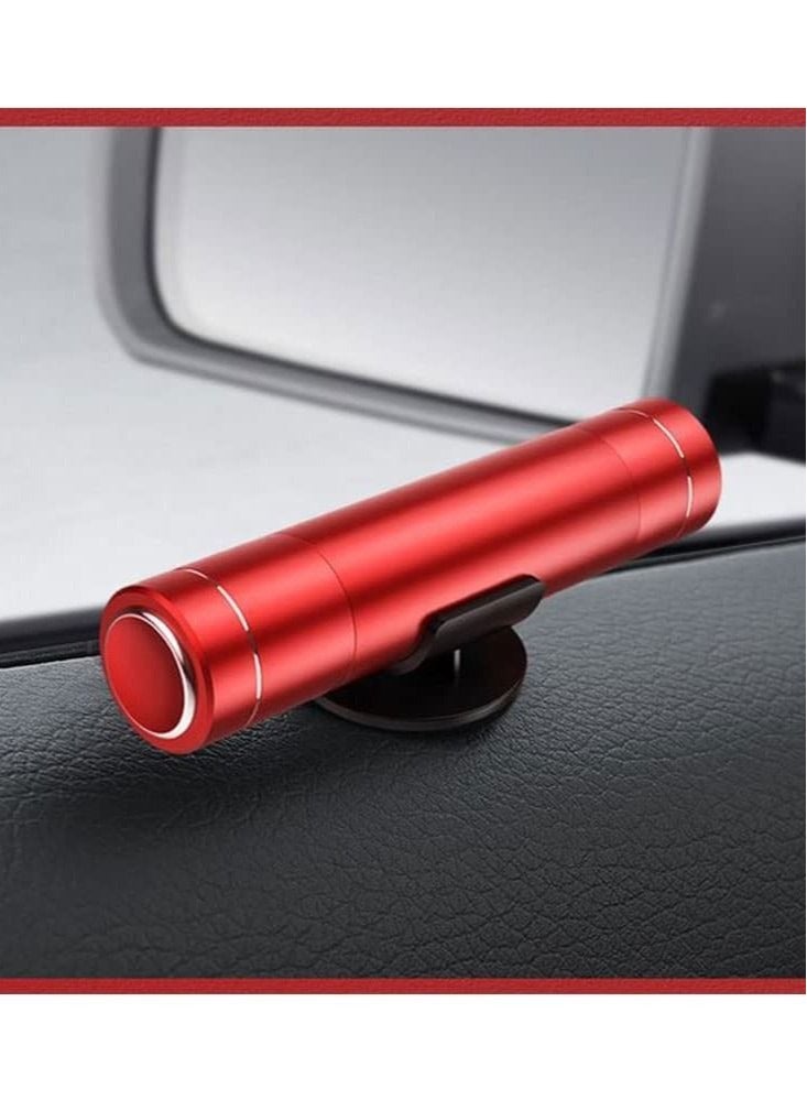 Captaintech Portable Safety Hammer Emergency Escape Tool,Multi-Function Window Breaker with Seatbelt Cutter Car Glass Breaker Life-Saving Emergency Artifact One Second Broken Window Escape Tool(Red) - Image 2