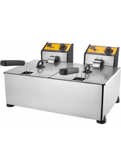 REMTA 8+8 lt Double Electric Fryer - R102  - Image 2