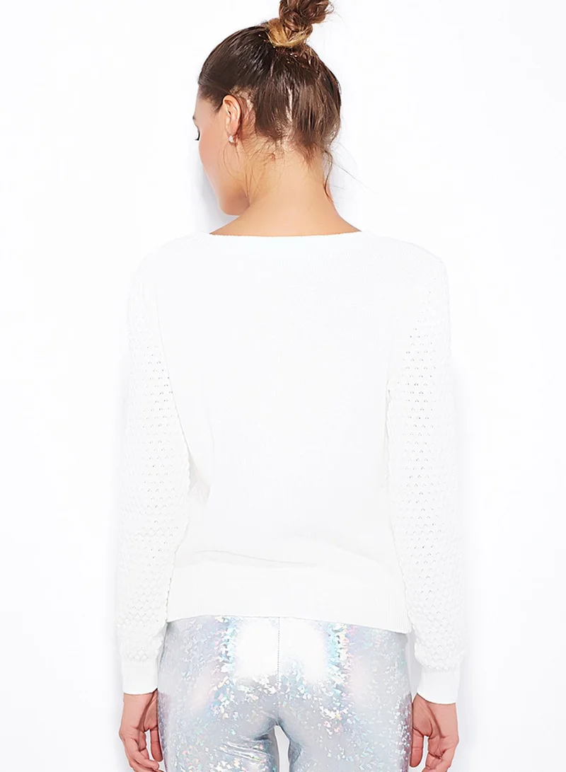 Ginger Slogan Sweatshirt