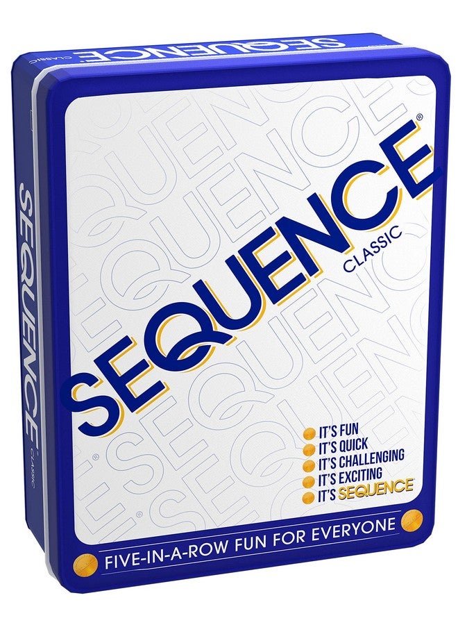 Jax Sequence in a Tin - Five-in-a-Row Fun for Everyone by Jax, White, 2-12 Players - Image 4