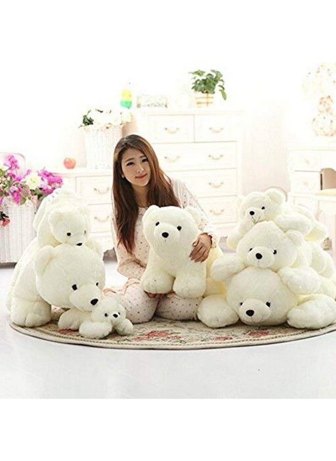 CLICK4DEAL Cute Polar Bear Stuffed Soft Toy For Kids (White Poller.Bear 25 Cm) Lovely Toy Figure  - Image 3