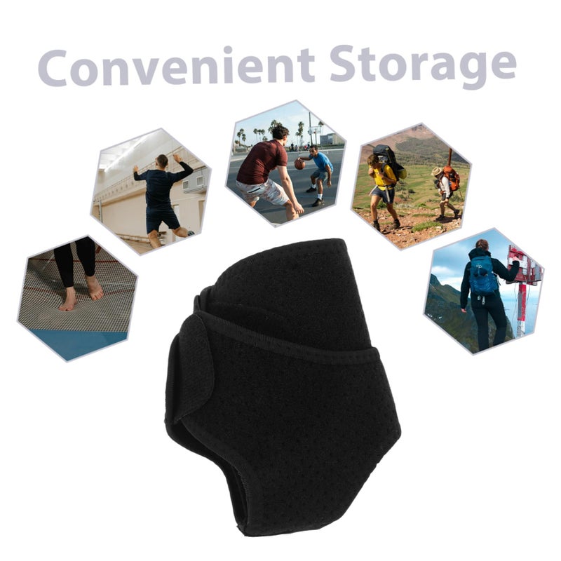 Double Elastic Ankle Support Wrap Compression Sleeve For Injury Prevention Breathable Durable Fit Basketball Soccer - Image 4