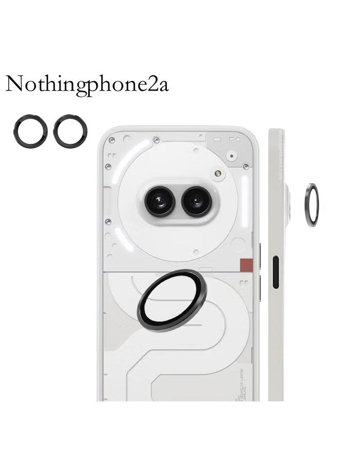 SNBFA - 1 Pack Camera Lens Protector For Nothing Phone 2a, Full Coverage Tempered Glass Camera Lens Protector Anti-scratch Phone Accessory Compatible with Nothing Phone 2a - Image 1