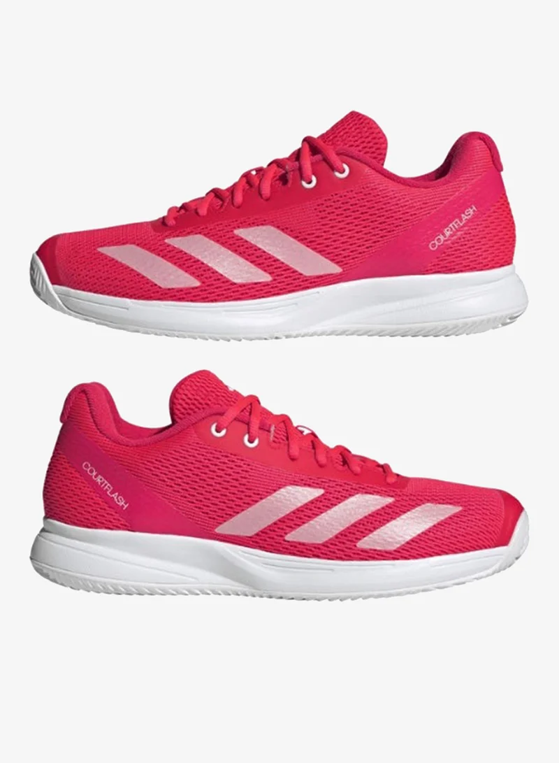 Adidas Courtflash Speed 2 Red Tennis Shoes
