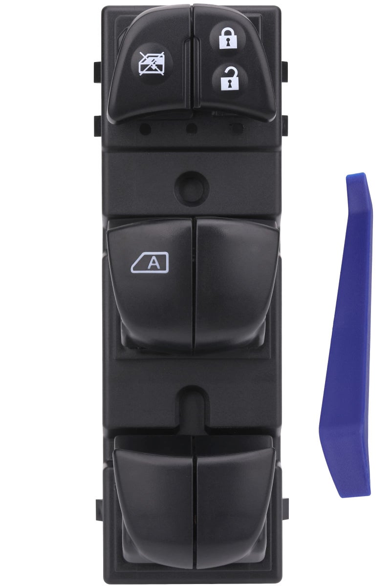 Obaee Power Window Switch Main Control Button Compatible with Nissan Altima 20132016 Tiida 20112016 Juke 20102017 SylphyQashqaiXTrailRogue Sport Replaces OEM 254011KA0C 254013NF0A - Image 2