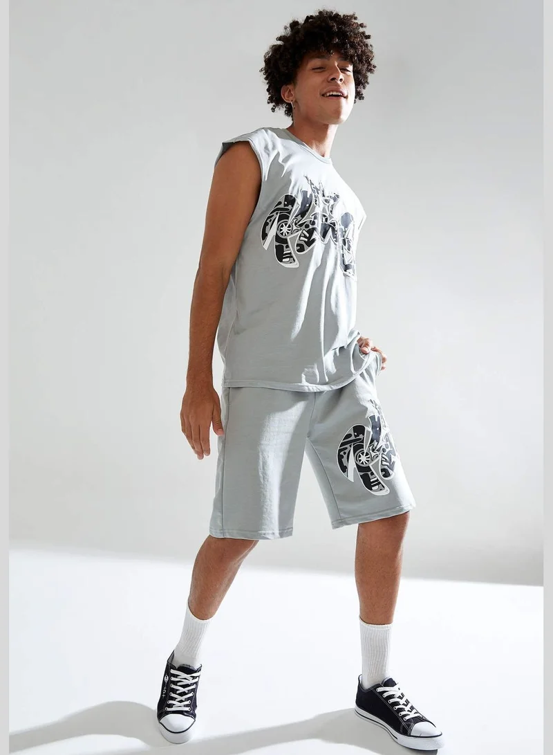 DeFacto Man Loose Fit Knitted Short