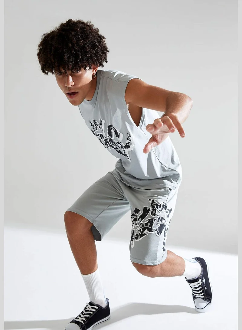 DeFacto Man Loose Fit Knitted Short