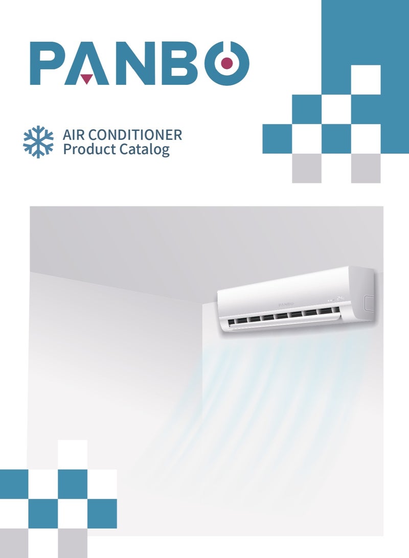 Panbo مكيف هواء بانبو 1.5 طن، 18000 وحدة حرارية بريطانية، ضاغط دوار - Image 2