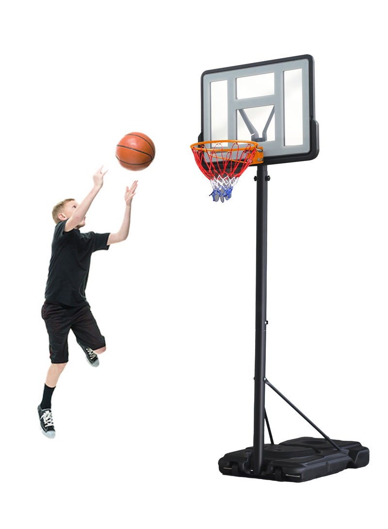 GT-Wheel Basketball Hoop & volleyball Poolside Portable Adjustable Swimming Pool Water Basketball with Backboard Stand for Indoor Outdoor - Image 1