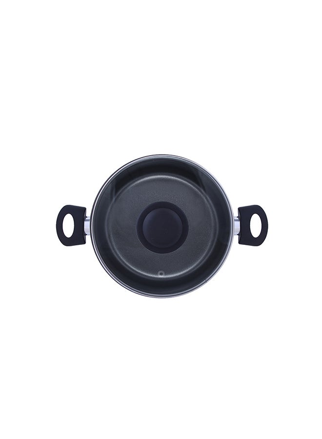 Rossetti Milano Non-Stick Casserole with Glass Lid (30cm) - Image 3
