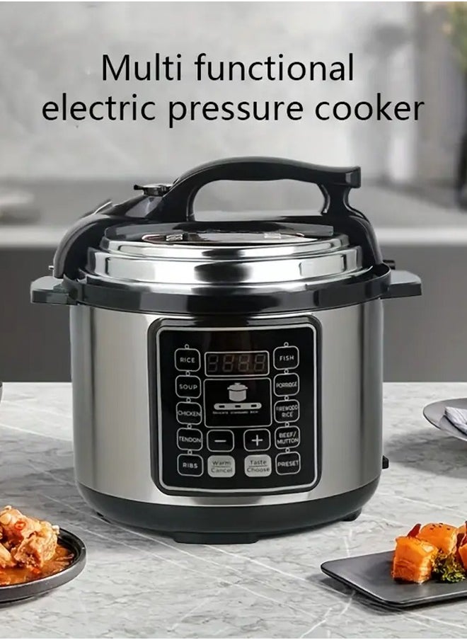 SILVER CREST 6L Electric Pressure Cooker Smart Multi Cooker for Rice Soup Suitable for The Whole Family  - Image 2