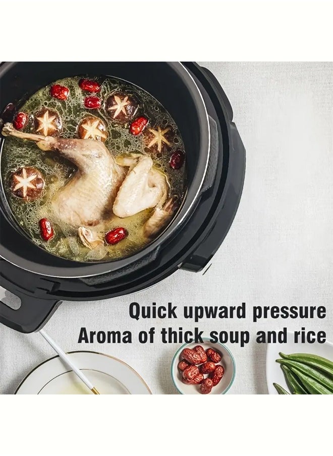 SILVER CREST 6L Electric Pressure Cooker Smart Multi Cooker for Rice Soup Suitable for The Whole Family  - Image 5