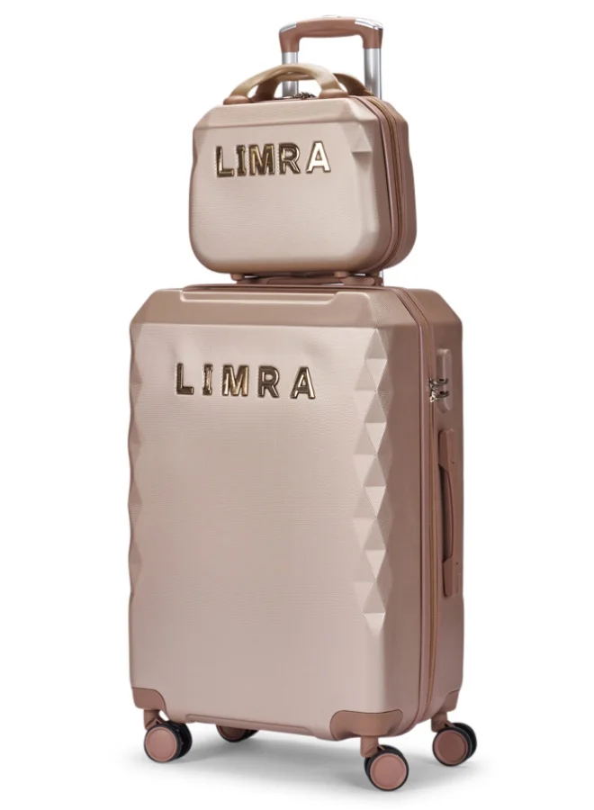 LIMRA Travel bag set consisting of 7 luggage bags Gold color, size 32"/28"/24"/20"/16"/15"/12 inches