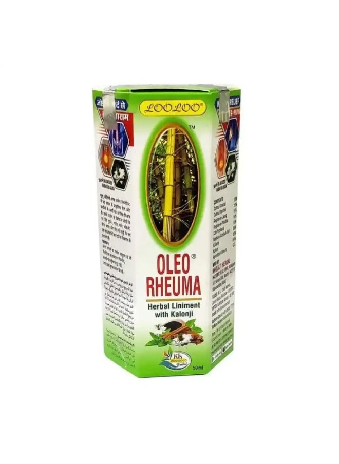 Oleo Rheuma Oleo Rheuma Liniment With Kalonji Herbal Oil- 50ml 