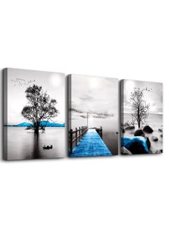 Decorior Billboard, 3 pieces, 90 cm x 42.5 cm, 30 mm thick, with high-quality digital printing - UV layer to protect against scratches and color protection  - Image 1