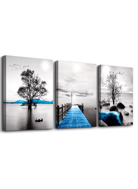 Billboard, 3 pieces, 90 cm x 42.5 cm, 30 mm thick, with high-quality digital printing - UV layer to protect against scratches and color protection