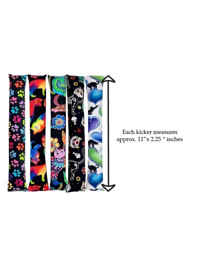 One Catnip kicker toy 11"/30 designs, silver vine toys, Cat kicker toy, Christmas gifts for cats, Cat birthday gift, Kicker stick, toys for indoor cats, cat gifts under 10, Made in USA - Image 3