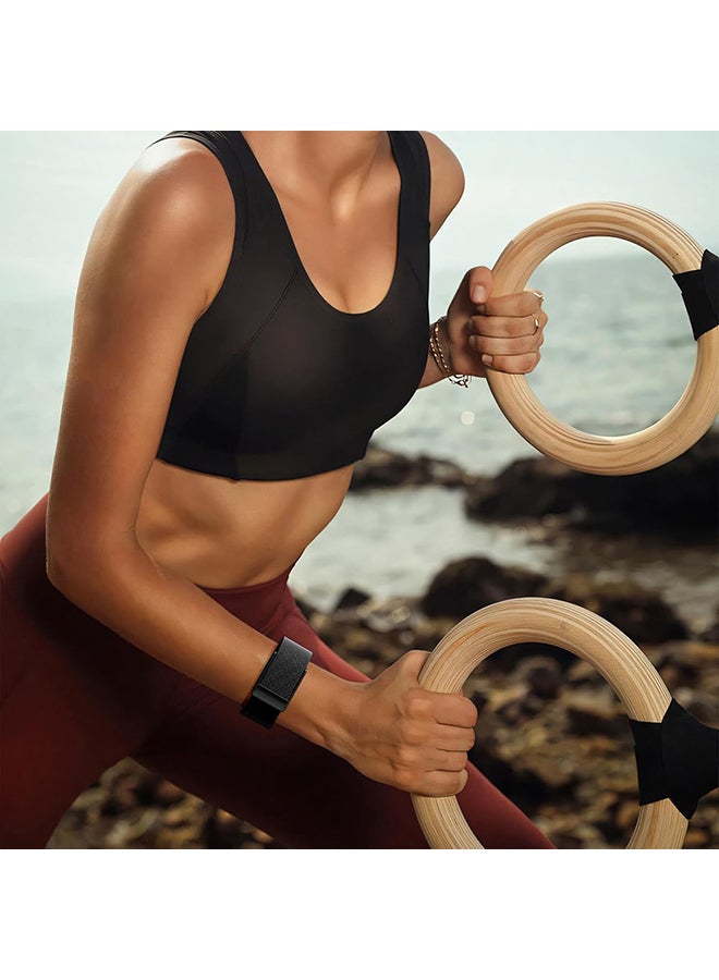 O Ozone Nylon Sport Band Compatible with Whoop 4.0 Band, Fast-Drying and Sweat-Wicking, Soft Adjustable Breathable Wristband Strap - - Dark Grey - Image 5